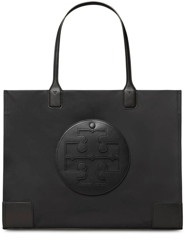 Ella Large Nylon Tote Bag Black - TORY BURCH - BALAAN 2