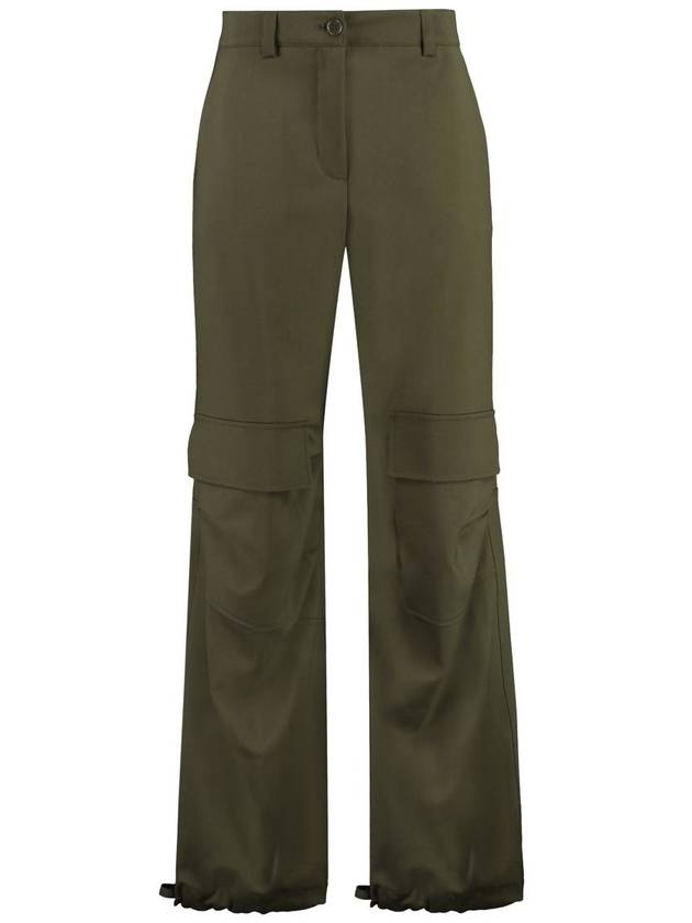 P.A.R.O.S.H. Wool Cargo Trousers - P.A.R.O.S.H. - BALAAN 1