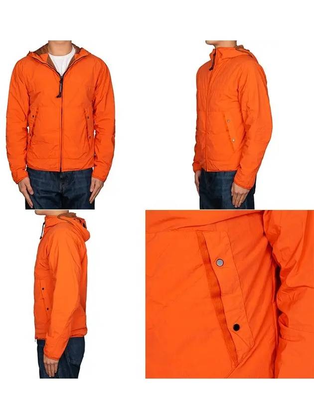 Men's Chrome Goggles Hooded Jacket Orange - CP COMPANY - BALAAN 8