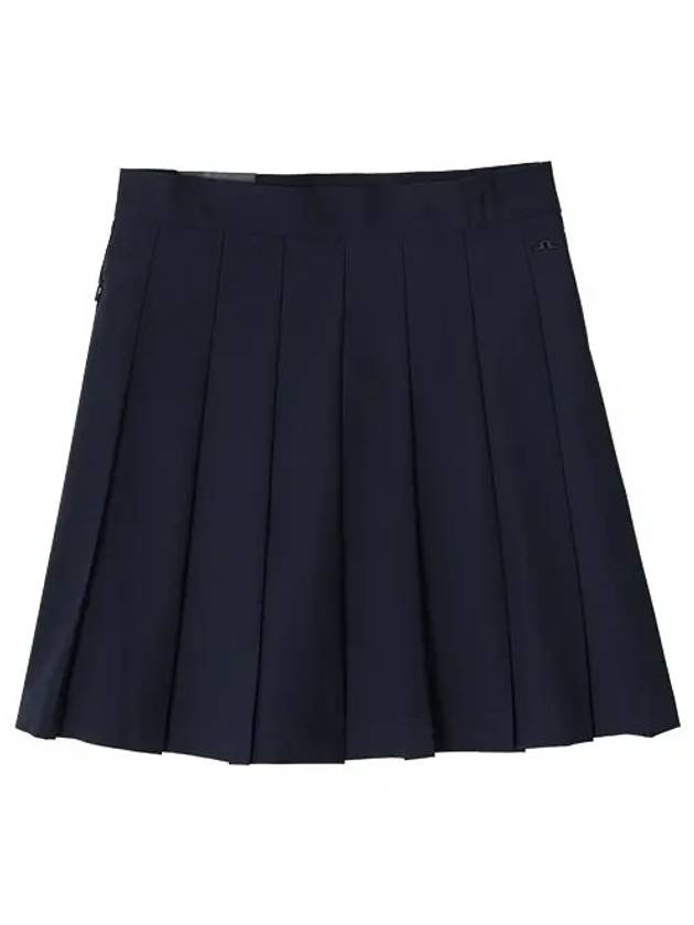 Women's Adina Golf Skirt Navy - J.LINDEBERG - BALAAN 3