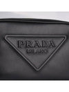 Grace Luxe Leather Camera Cross Bag Black - PRADA - BALAAN 3