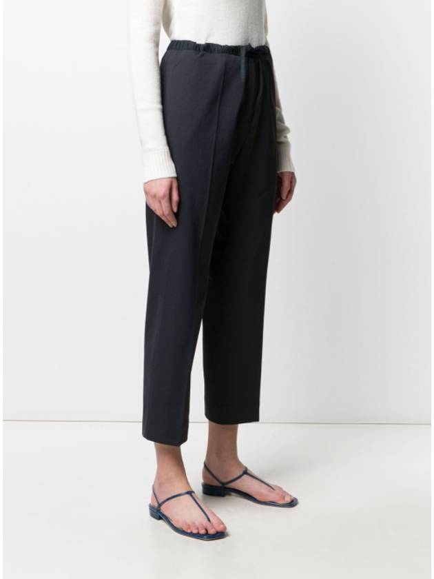 drawstring cropped pants - JIL SANDER - BALAAN 8