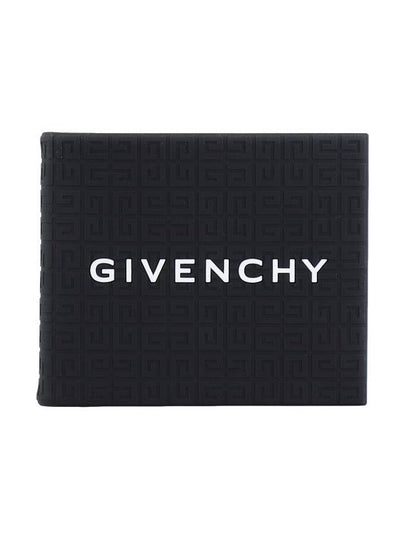 Logo Silicone Half Wallet Black - GIVENCHY - BALAAN 2