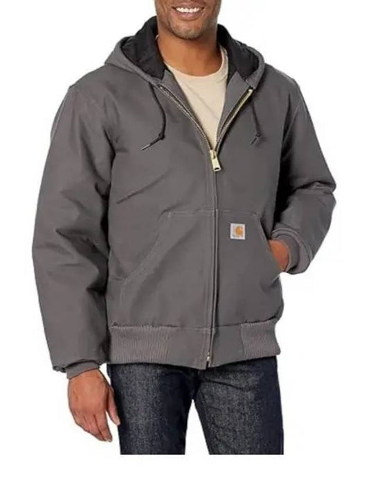 Loose Fit Firm Duck Insulated Flannel Lined Active Jac 106673 GVL Jacket - CARHARTT - BALAAN 1