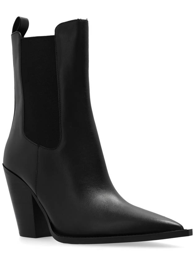 Michael Michael Kors Heeled Ankle Boots ‘Leni’, Women's, Black - MICHAEL KORS - BALAAN 4