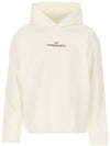 Riverse Embroidered Logo Hoodie White - MAISON MARGIELA - BALAAN 2