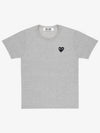 M Black Wappen T Shirt Gray AZ T076 051 1 - COMME DES GARCONS - BALAAN 1