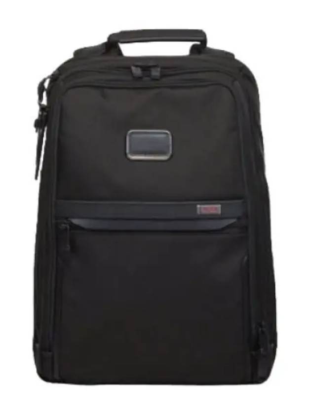 Alpha Slim Backpack Black Bag - TUMI - BALAAN 1