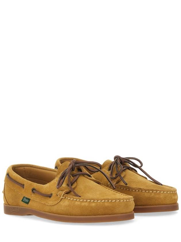 Bath Suede Boat Shoes Brown - PARABOOT - BALAAN 4