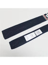 Hector Pointel Knit Silk Tie Navy - THOM BROWNE - BALAAN 6