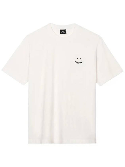 Paul Smith Short Sleeve T Shirt M2R 965XE N22116 02 WHITE - PAUL SMITH - BALAAN 2