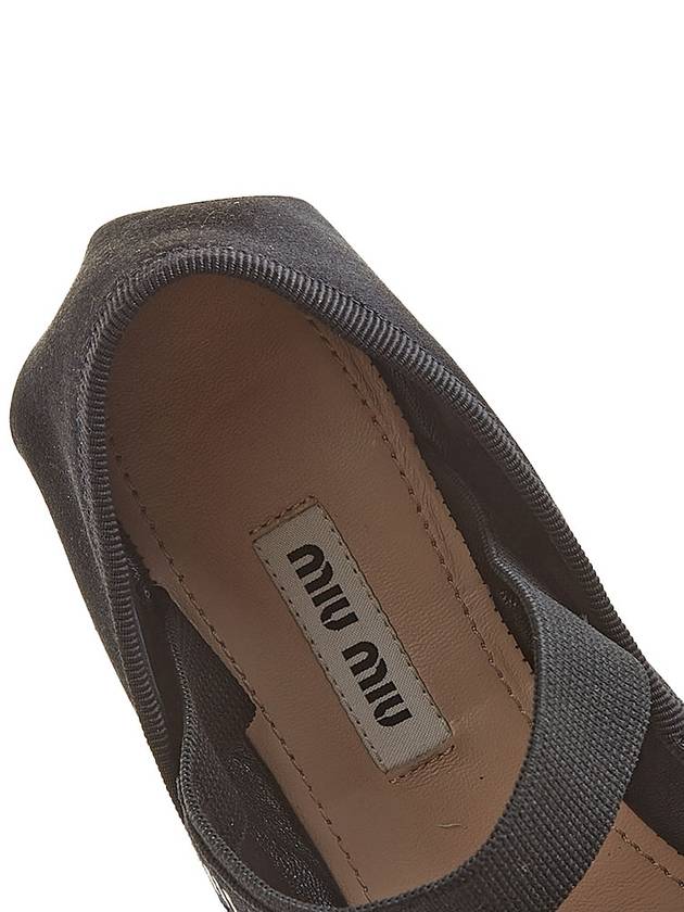 Satin Ballerinas Black - MIU MIU - BALAAN 8