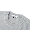 Compass Patch Crew Neck Sweatshirt Grey Melange - STONE ISLAND - BALAAN 4