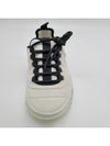 Logo Mixed Fibers Suede Low Top Sneakers White - CHANEL - BALAAN 7