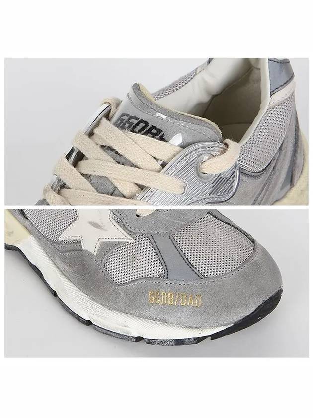 Dad Running Suede Sneakers Grey - GOLDEN GOOSE - BALAAN 6