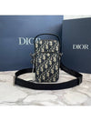 Oblique Phone Pouch Cross Bag - DIOR - BALAAN.