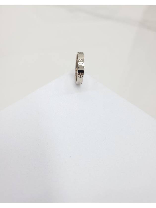 White Gold Love Ring No 52 - CARTIER - BALAAN 6