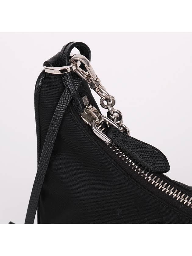 Re edition Tesuto black chain shoulder bag 1BH204 - PRADA - BALAAN 4