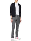 V-Neck Wool Cardigan Navy - TOM FORD - BALAAN 5