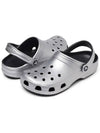 Classic Clog Sandals Silver - CROCS - BALAAN 5