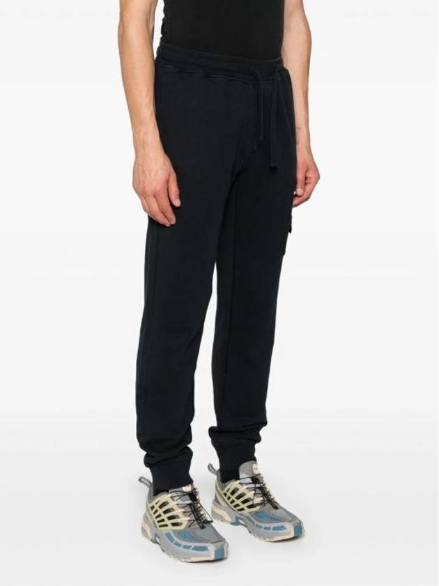 Compass Badge Capered Track Pants Navy - STONE ISLAND - BALAAN 4