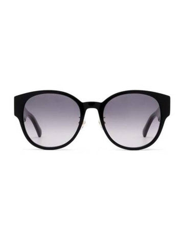 Eyewear Interlocking G Round Frame Sunglasses Black - GUCCI - BALAAN 1