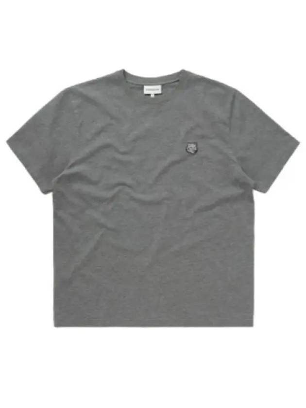 Bold Fox Head Patch Comfort Short Sleeve T-Shirt Grey - MAISON KITSUNE - BALAAN 2