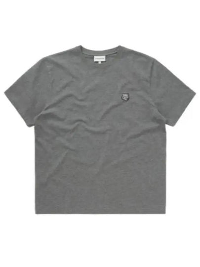 Bold Fox Head Patch Comfort Short Sleeve T-Shirt Grey - MAISON KITSUNE - BALAAN 2