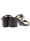 Roman Stud Sandal Heels Black - VALENTINO - BALAAN 5