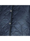 Pony Embroidered Diamond Quilted Slim Fit Jacket Navy - POLO RALPH LAUREN - BALAAN 5