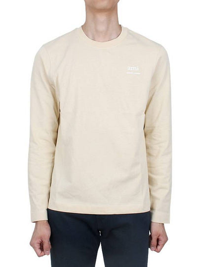 Alexandre Mattiussi Long Sleeve T-Shirt Beige - AMI - BALAAN 2