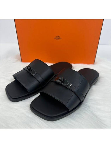 Gabriel Kelly Sandal Slippers H231736ZH - HERMES - BALAAN 1