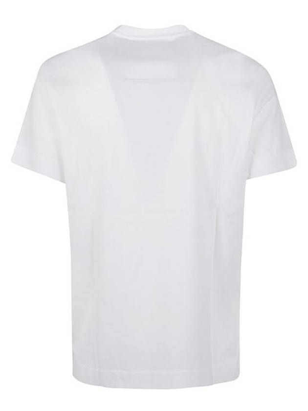 Logo Print Short Sleeve T-Shirt White - GIVENCHY - BALAAN 3