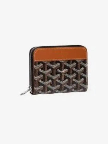 Matignon PM Wallet Black Tan 1288231 - GOYARD - BALAAN 1