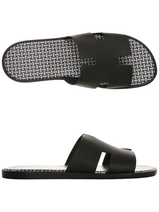 Izmir Sandals Noir - HERMES - BALAAN 3