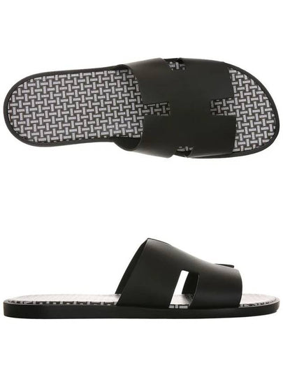 Izmir Sandals Noir - HERMES - BALAAN 2