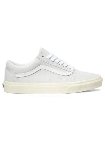 Old School Fig Suede Low Top Sneakers White - VANS - BALAAN 1