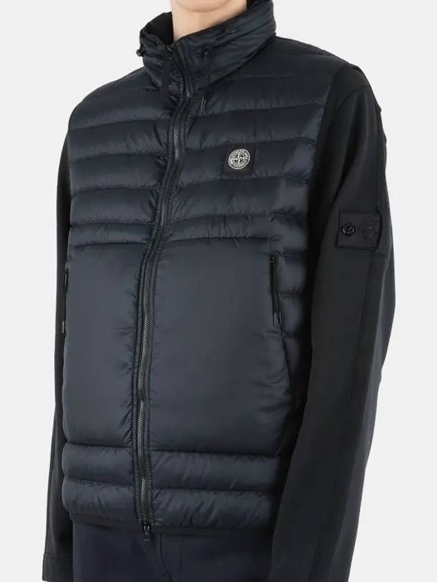 Wappen Patch Ripstone Nylon Padding Vest Navy - STONE ISLAND - BALAAN 2