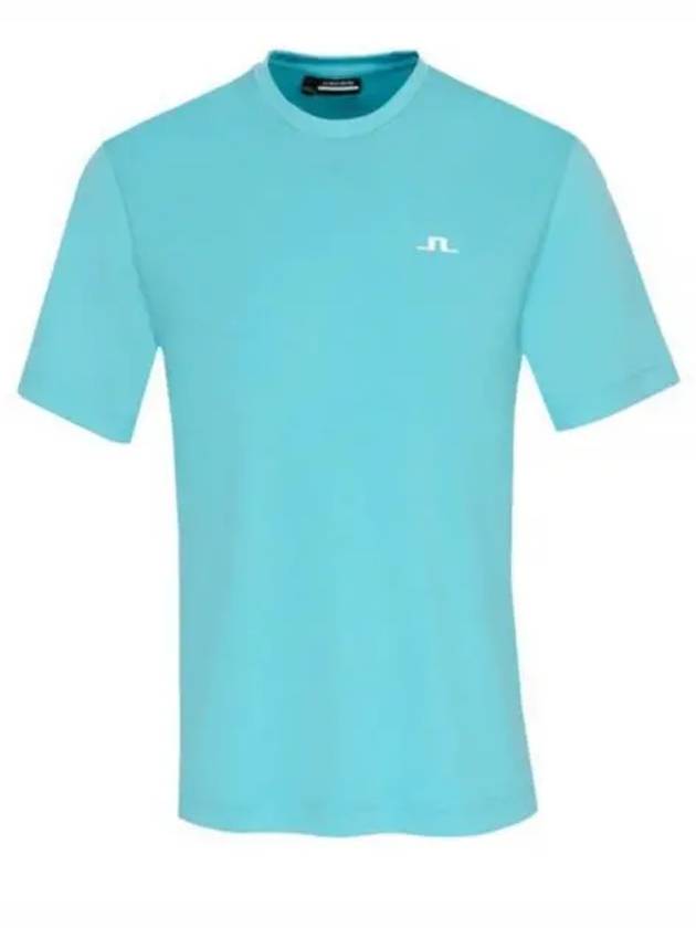 Ade Regular Fit Short Sleeve T-Shirt Light Blue - J.LINDEBERG - BALAAN 2