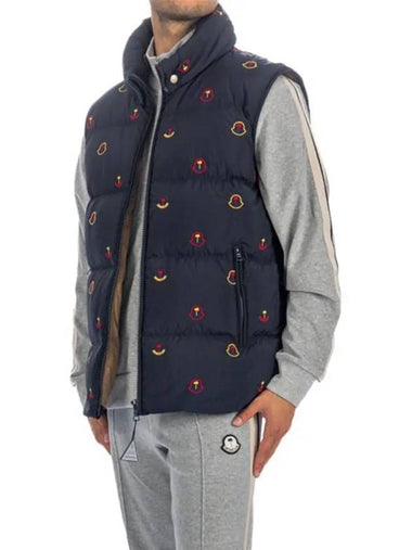 Padded Vest Palm Angels Henon 1A00013 M3573 742 - MONCLER - BALAAN 1