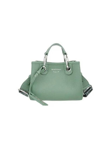 Women s MyEA Grainy X Small Shopper Bag Green - EMPORIO ARMANI - BALAAN 1