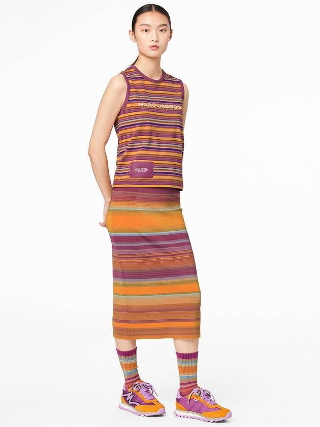 Tank Color Stripes_Purple Multi (C607P06PF22-501) - MARC JACOBS - BALAAN 2