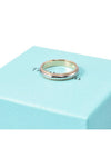 Women s exhibition grade Tiffany Milgrain Band Ring 4MM - TIFFANY & CO. - BALAAN 4