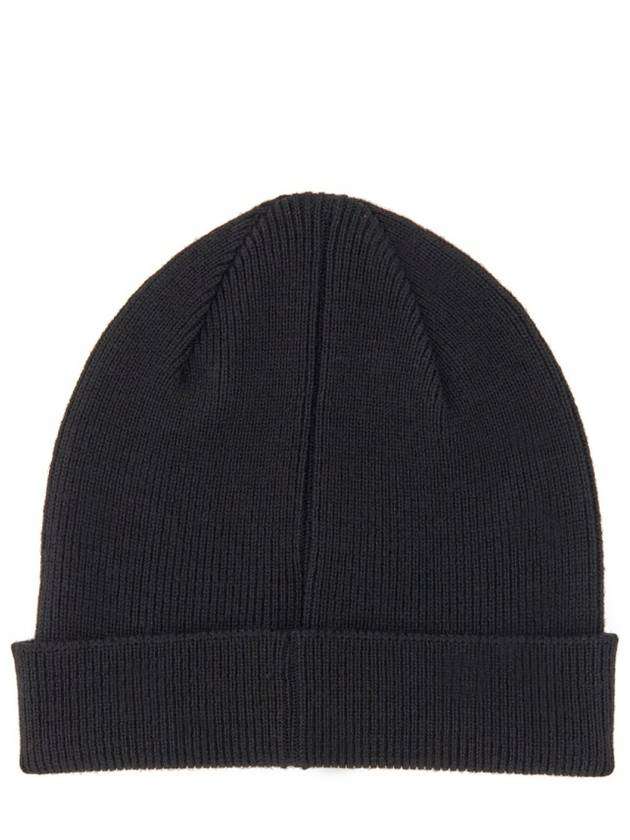 Zebra Patch Logo Beanie Black - PAUL SMITH - BALAAN 4