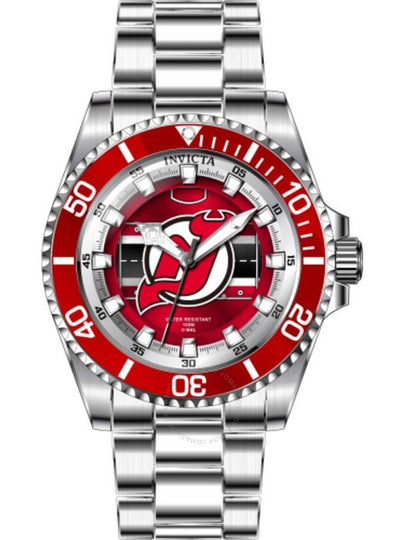 Invicta NHL New Jersey Devils Quartz Red Dial Ladies Watch 42221 - INVICTA - BALAAN 2