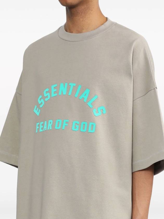 Essentials Heavy Jersey Crewneck T Shirt Seal 24SS 125SP242005F - FEAR OF GOD ESSENTIALS - BALAAN 5