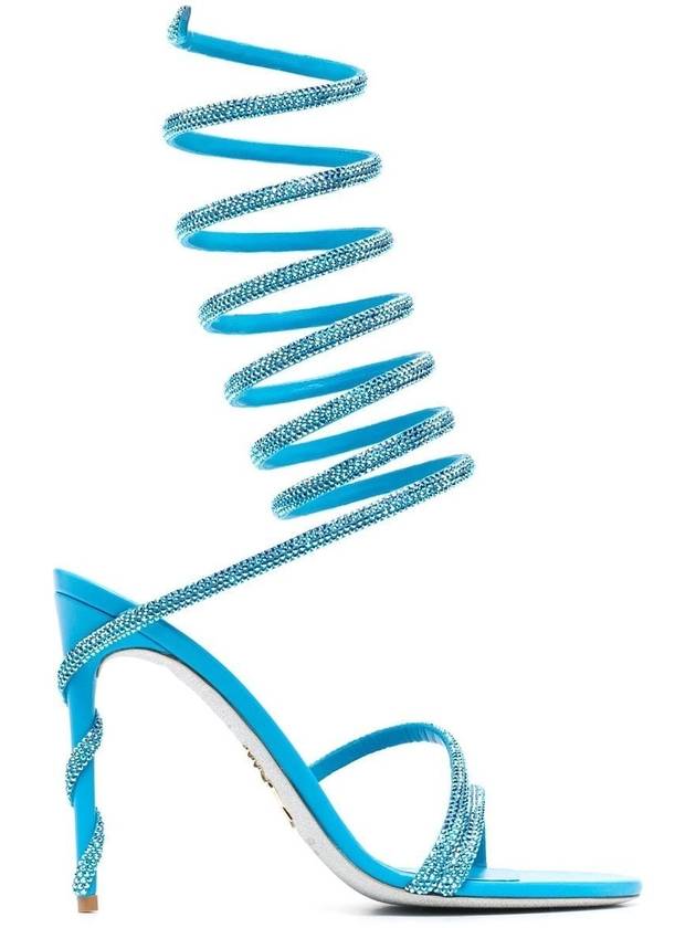 RENE' CAOVILLA Sandals Clear Blue - RENE CAOVILLA - BALAAN 1