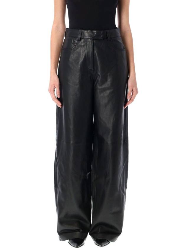 COCOON LEATHER PANT - REMAIN BIRGER CHRISTENSEN - BALAAN 1