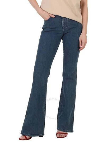 Denim Flare Jeans Dusky Blue - CHLOE - BALAAN 2