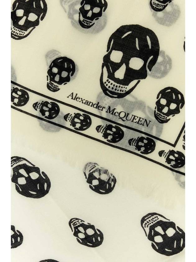 23 ss Classic Skull Scarf 5577173222Q9260 B0040203425 - ALEXANDER MCQUEEN - BALAAN 3